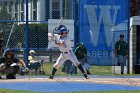 Baseball vs Babson  Wheaton College Baseball vs Babson during Semi final game of the NEWMAC Championship hosted by Wheaton. - (Photo by Keith Nordstrom) : Wheaton, baseball, NEWMAC